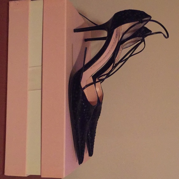 High heels dressy satin shoes - Picture 4 of 4